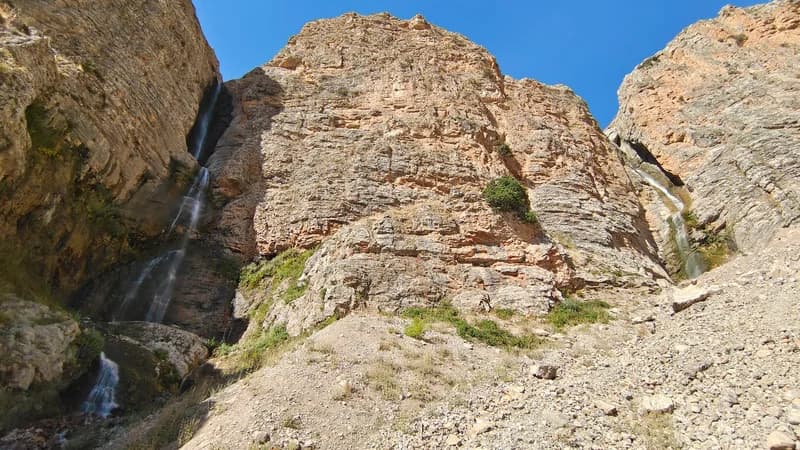 Polvonak Waterfalls: Obi Par, Opar, Qoshpar - 5