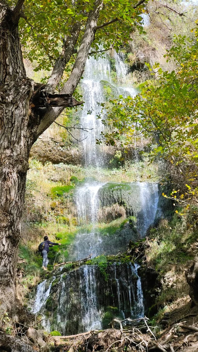 Polvonak Waterfalls: Obi Par, Opar, Qoshpar - 3