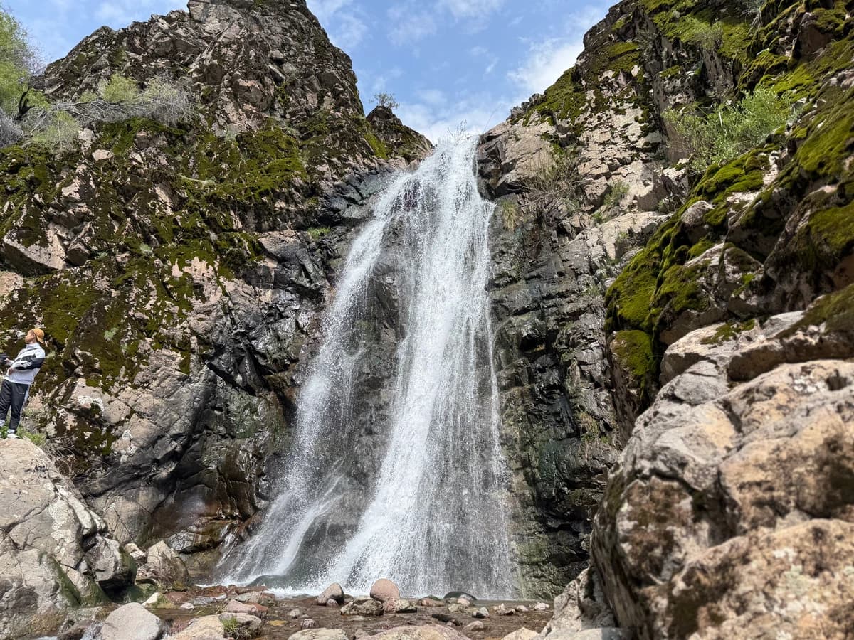 Karakia Waterfalls and Petroglyphs